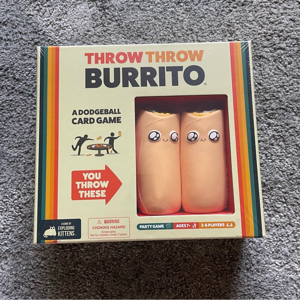 NWT Throw Throw Burrito Game